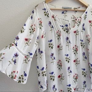 Sweet Rain Semi Sheer Top